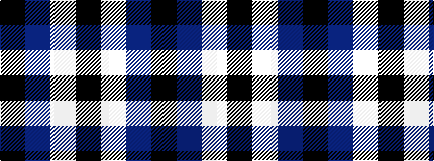 idealised woven sample of pattern KBWK
