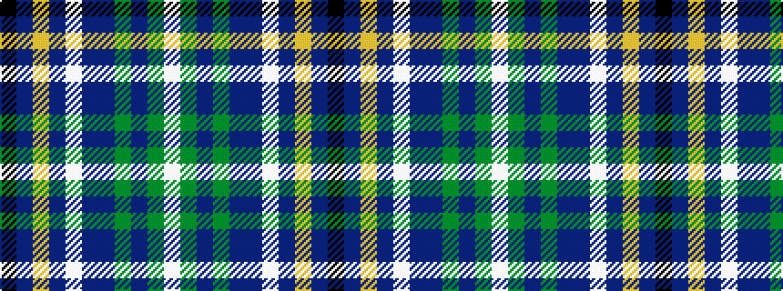 idealised woven sample of pattern KBYBWBBGBGW