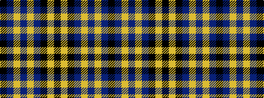 idealised woven sample of pattern KBYBYBKYK