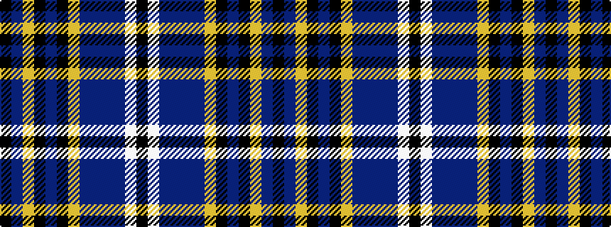 idealised woven sample of pattern KBYKBKYBBBBWK