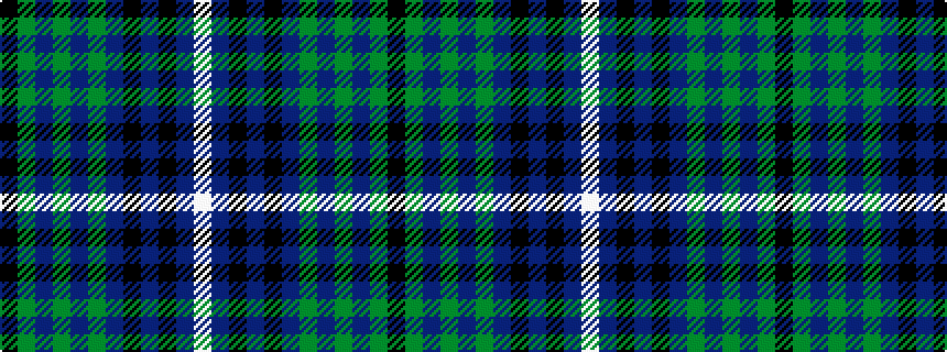 idealised woven sample of pattern KGBGBGBKBKBW