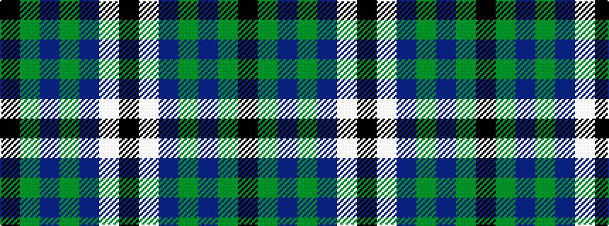idealised woven sample of pattern KGBGBWK