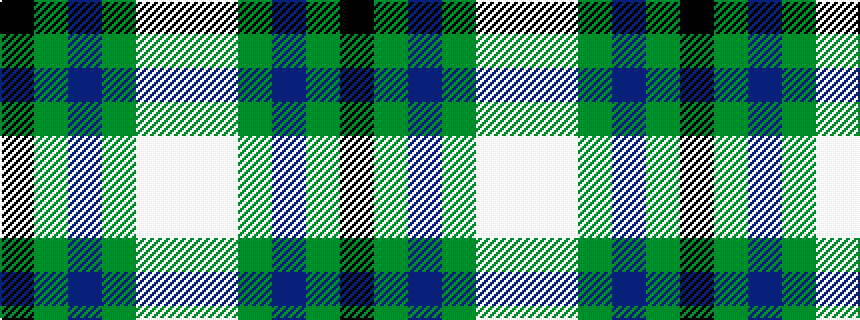 idealised woven sample of pattern KGBGWW