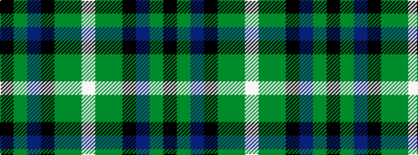idealised woven sample of pattern KGBKGGW