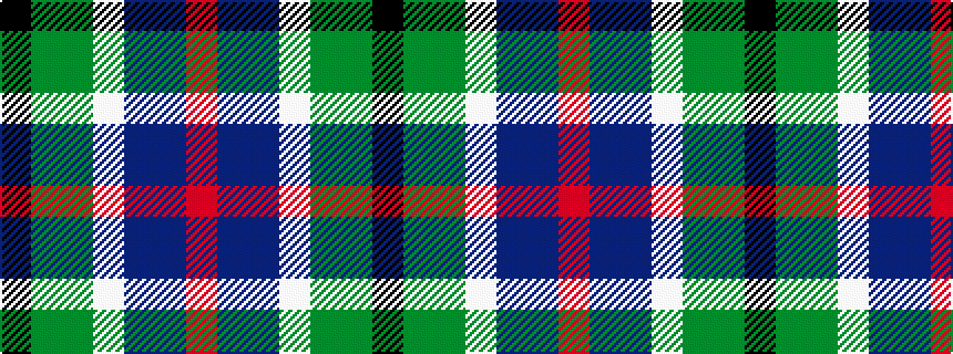 idealised woven sample of pattern KGGWBBR