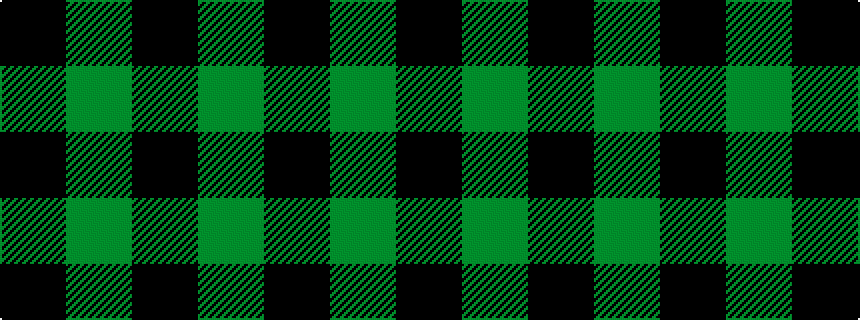 idealised woven sample of pattern KGK