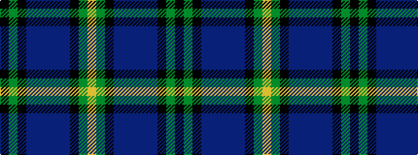 idealised woven sample of pattern KGKBBBBBKGY