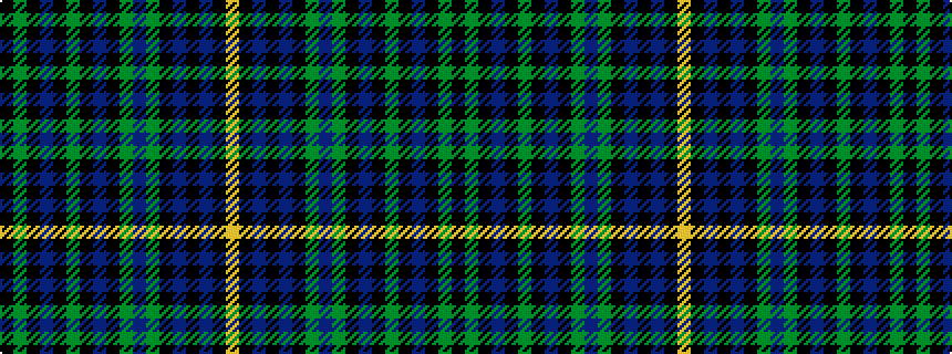 idealised woven sample of pattern KGKBKGKBKGBGKBKBKY