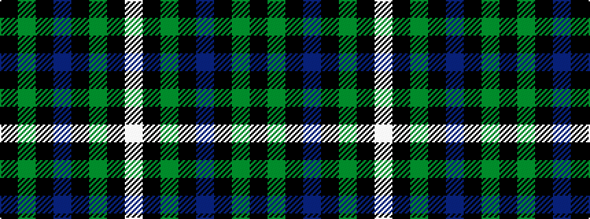 idealised woven sample of pattern KGKBKGKW