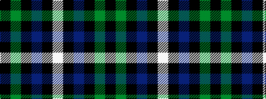 idealised woven sample of pattern KGKBKW