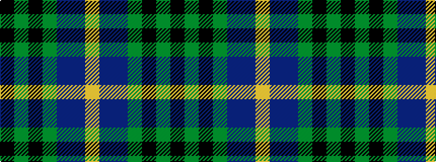 idealised woven sample of pattern KGKGBBY