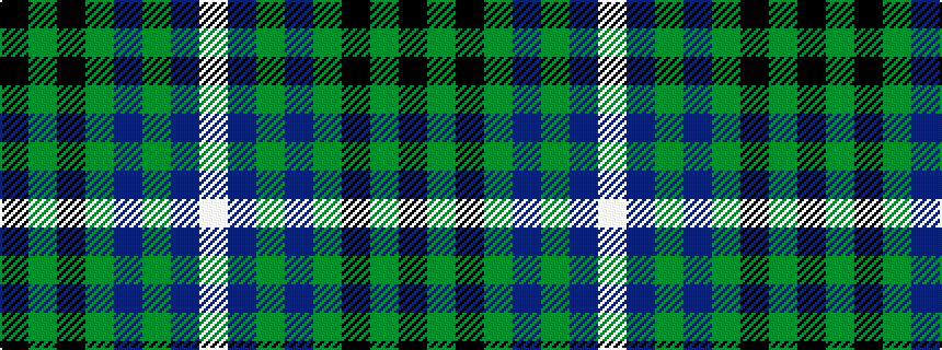 idealised woven sample of pattern KGKGBGBW
