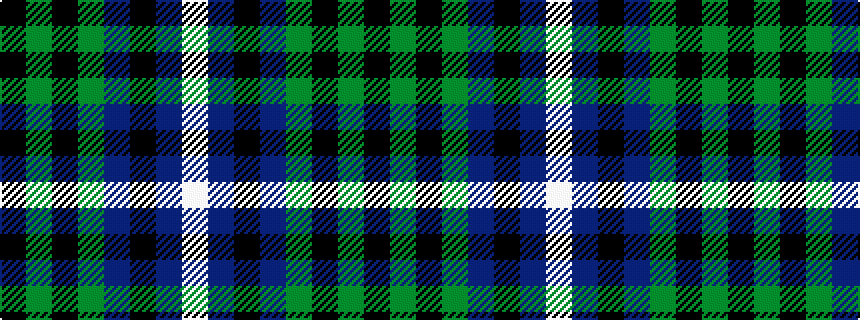 idealised woven sample of pattern KGKGBKBW