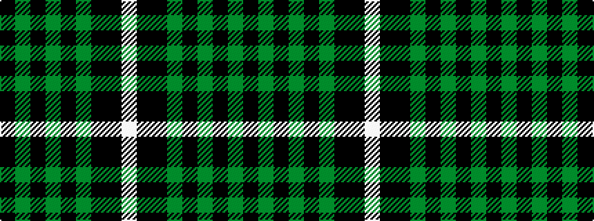 idealised woven sample of pattern KGKGKGKKW