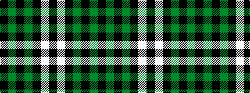 idealised woven sample of pattern KGKGKWK