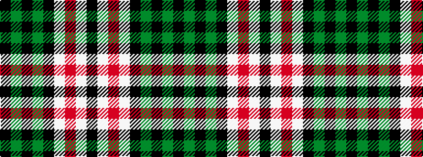 idealised woven sample of pattern KGKGKWRWK