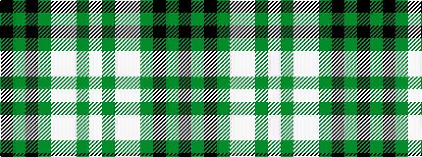 idealised woven sample of pattern KGKGWWGW