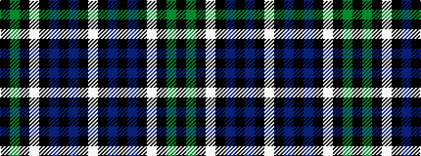 idealised woven sample of pattern KGKWKBKBKW
