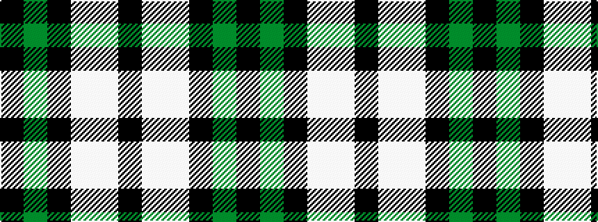 idealised woven sample of pattern KGKWWK
