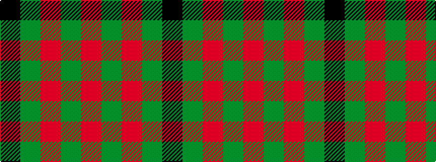 idealised woven sample of pattern KGRGR