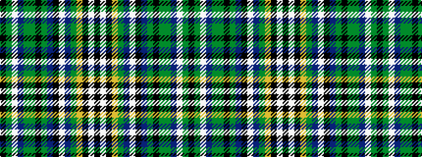 idealised woven sample of pattern KGWBGGKGBKWBGYKWK