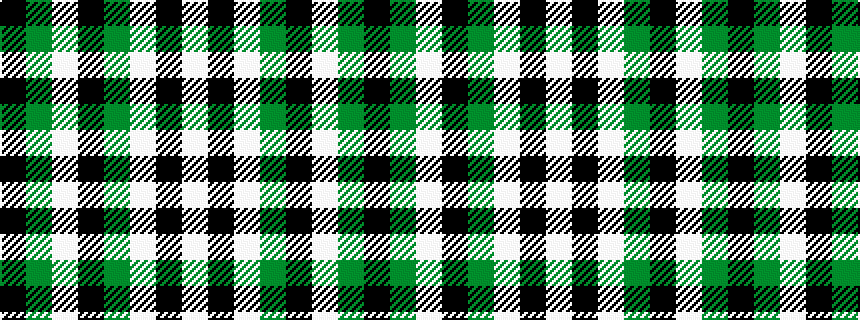 idealised woven sample of pattern KGWKGWKW