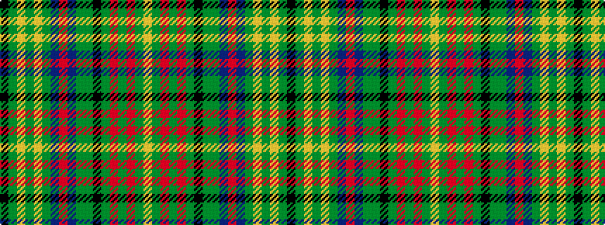idealised woven sample of pattern KGYGYGBRBGGKGRGRGY