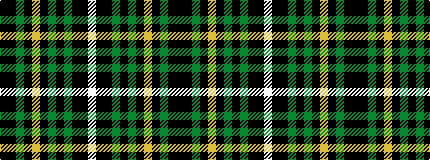 idealised woven sample of pattern KKGKYKGKGKKW
