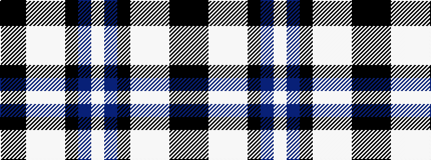 idealised woven sample of pattern KKWWWKBW