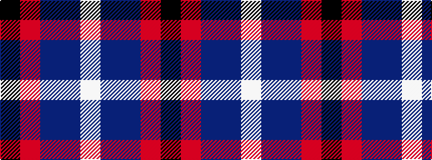 idealised woven sample of pattern KRBBW