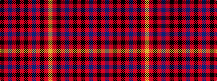 idealised woven sample of pattern KRBRKRKRBRKRY