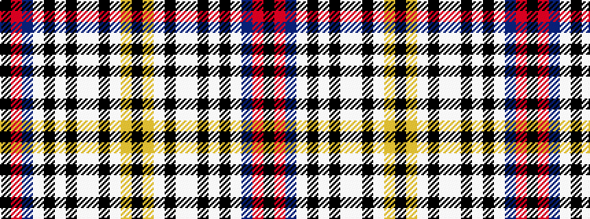 idealised woven sample of pattern KRBWKWKWWKWYK