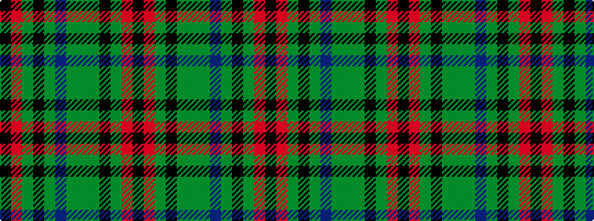 idealised woven sample of pattern KRGKGBGGGKGRK