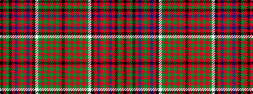 idealised woven sample of pattern KRGKRBRGRBRKWGRGRGRGRK