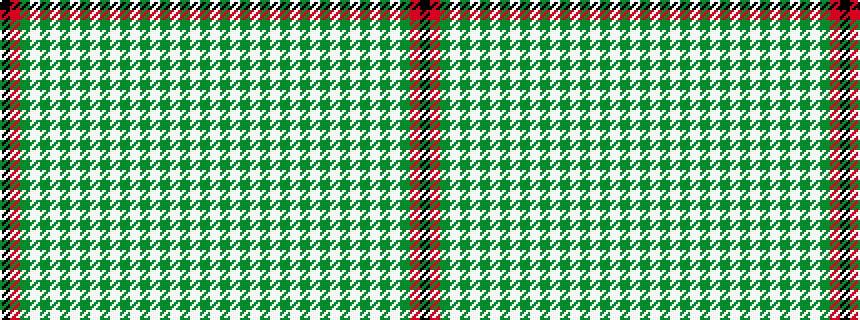 idealised woven sample of pattern KRGWGWGWGWGWGWGWGWGWGW