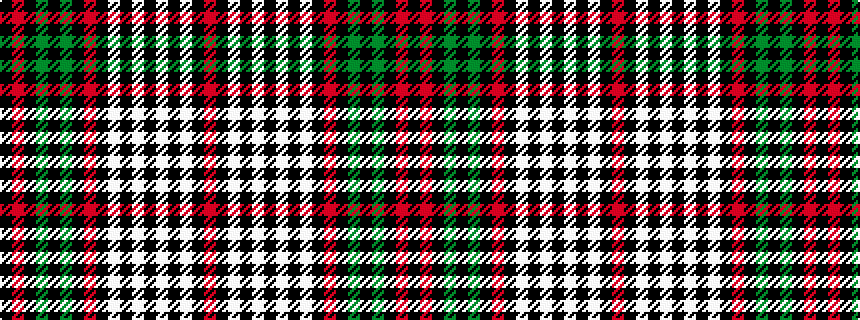idealised woven sample of pattern KRKGKGKRKWKWKWKWKR