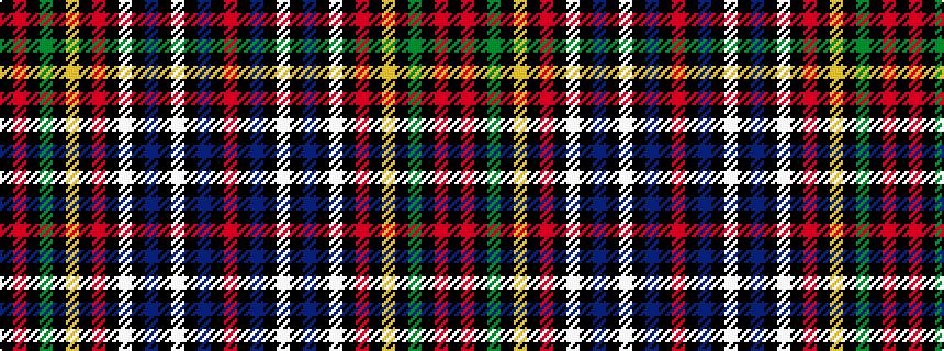 idealised woven sample of pattern KRKGKYKRKWKBKWKBKR