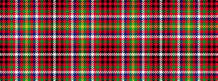 idealised woven sample of pattern KRKRGRWBRGYGRBWRGRKRKW