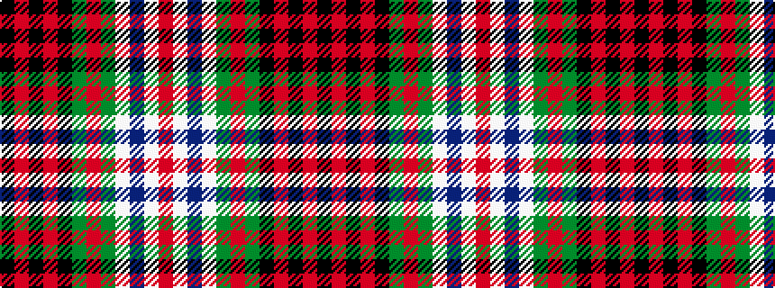 idealised woven sample of pattern KRKRKGRGWBWR
