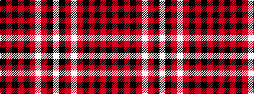 idealised woven sample of pattern KRKRKRWRKW