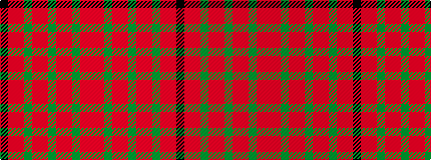 idealised woven sample of pattern KRRGRRGRRGRR