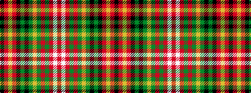 idealised woven sample of pattern KRYRKGKGYGRGRWR