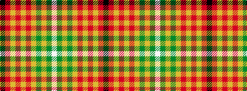 idealised woven sample of pattern KRYRYRYGYGW