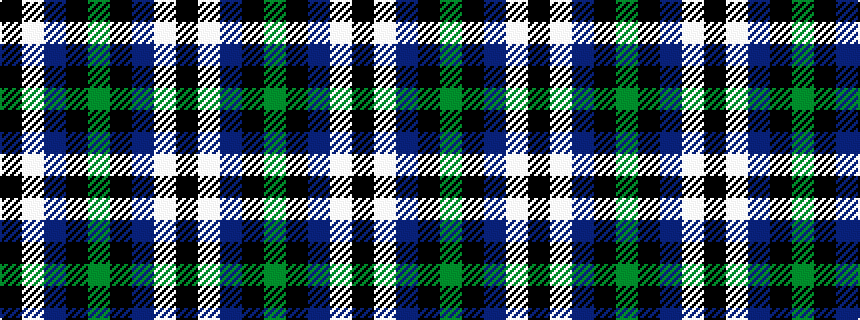 idealised woven sample of pattern KWBKGKBWK