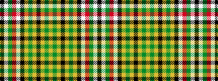 idealised woven sample of pattern KWGRWKYGYKYGY