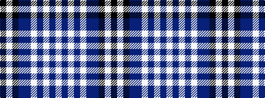 idealised woven sample of pattern KWKBBWBWBW