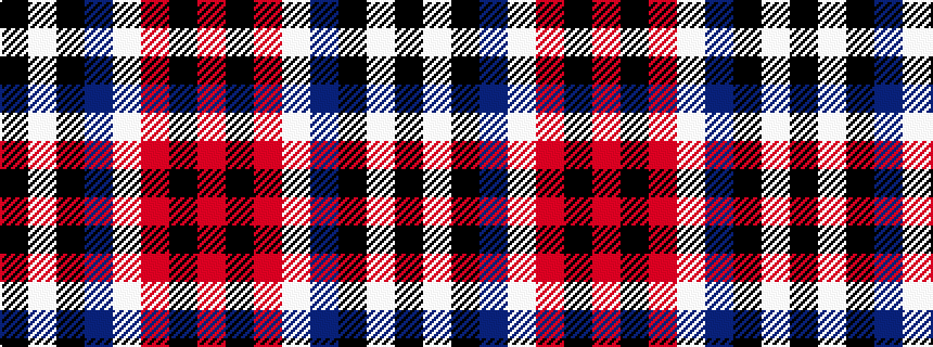 idealised woven sample of pattern KWKBWRKR