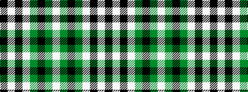 idealised woven sample of pattern KWKWGKGW