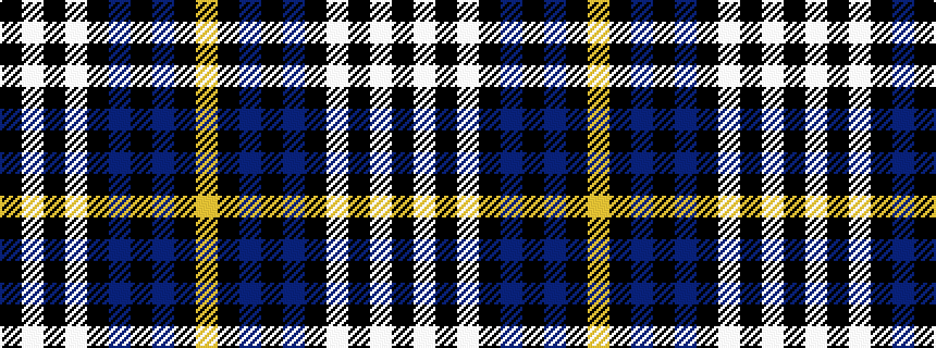 idealised woven sample of pattern KWKWKBKBKY
