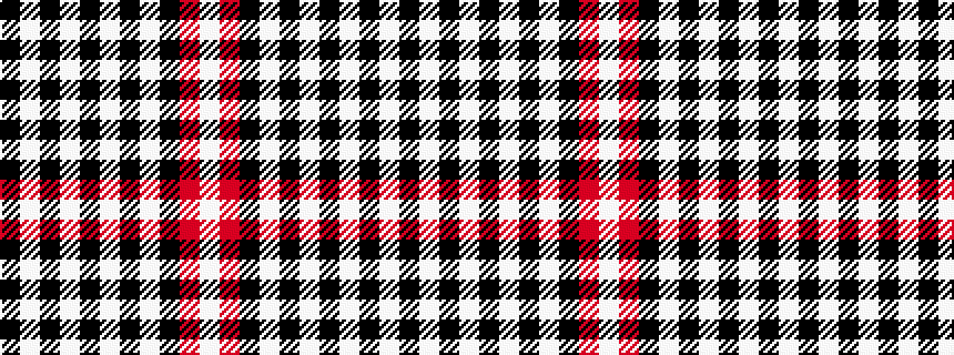 idealised woven sample of pattern KWKWKWKWKRW